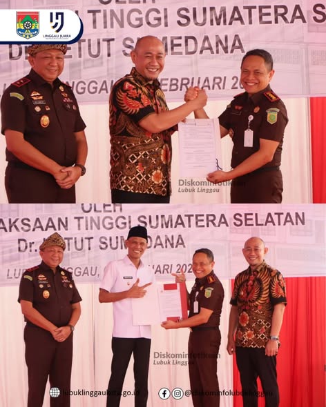 Wali Kota Lubuk Linggau Hadiri Peresmian Rumah Jabatan Eselon IV Kejari Lubuk Linggau