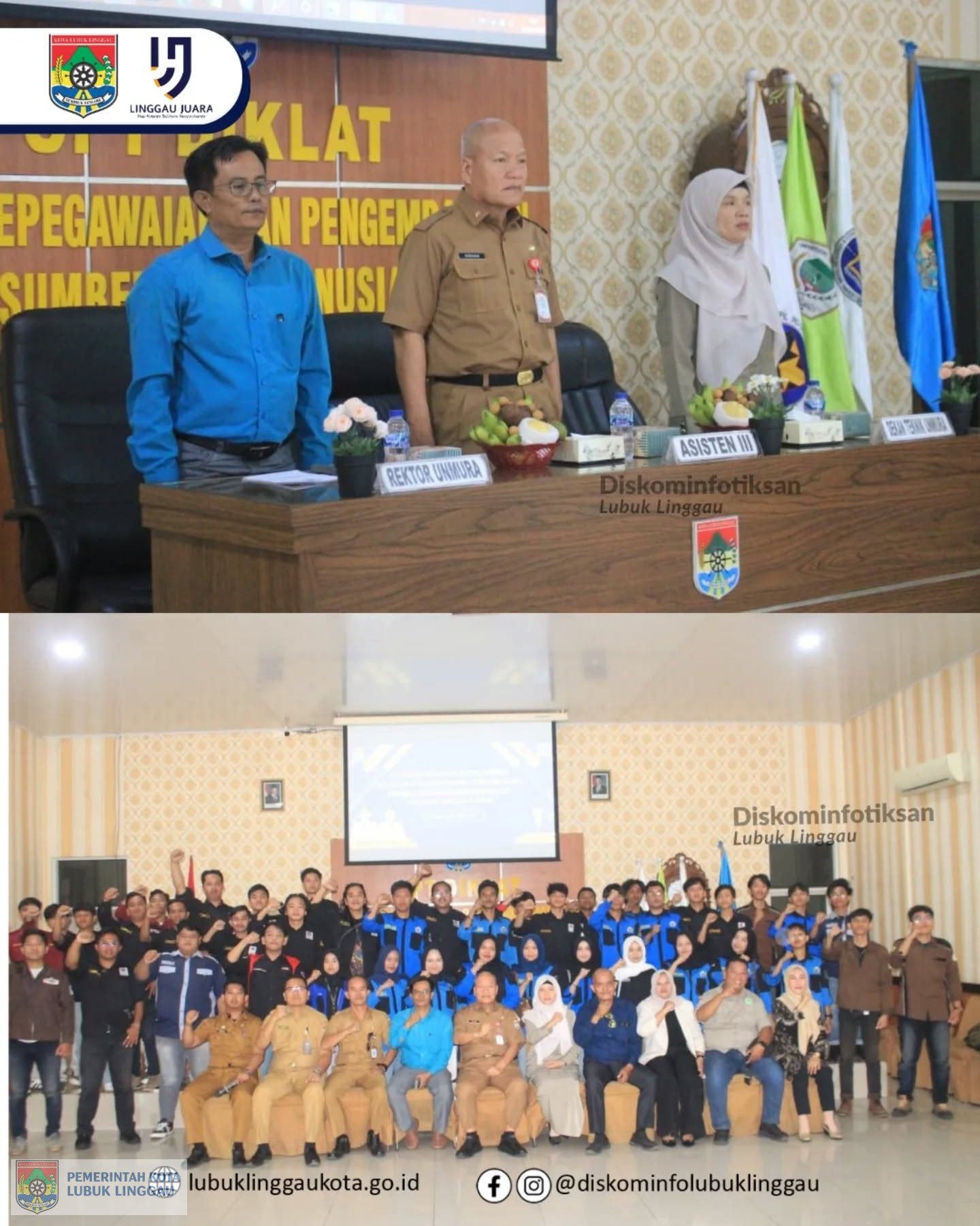 Asisten III hadiri pembukaan rapat kerja Forum Komunikasi Mahasiswa Teknik Sipil Indonesia (FKMTSI) Wilayah IV 