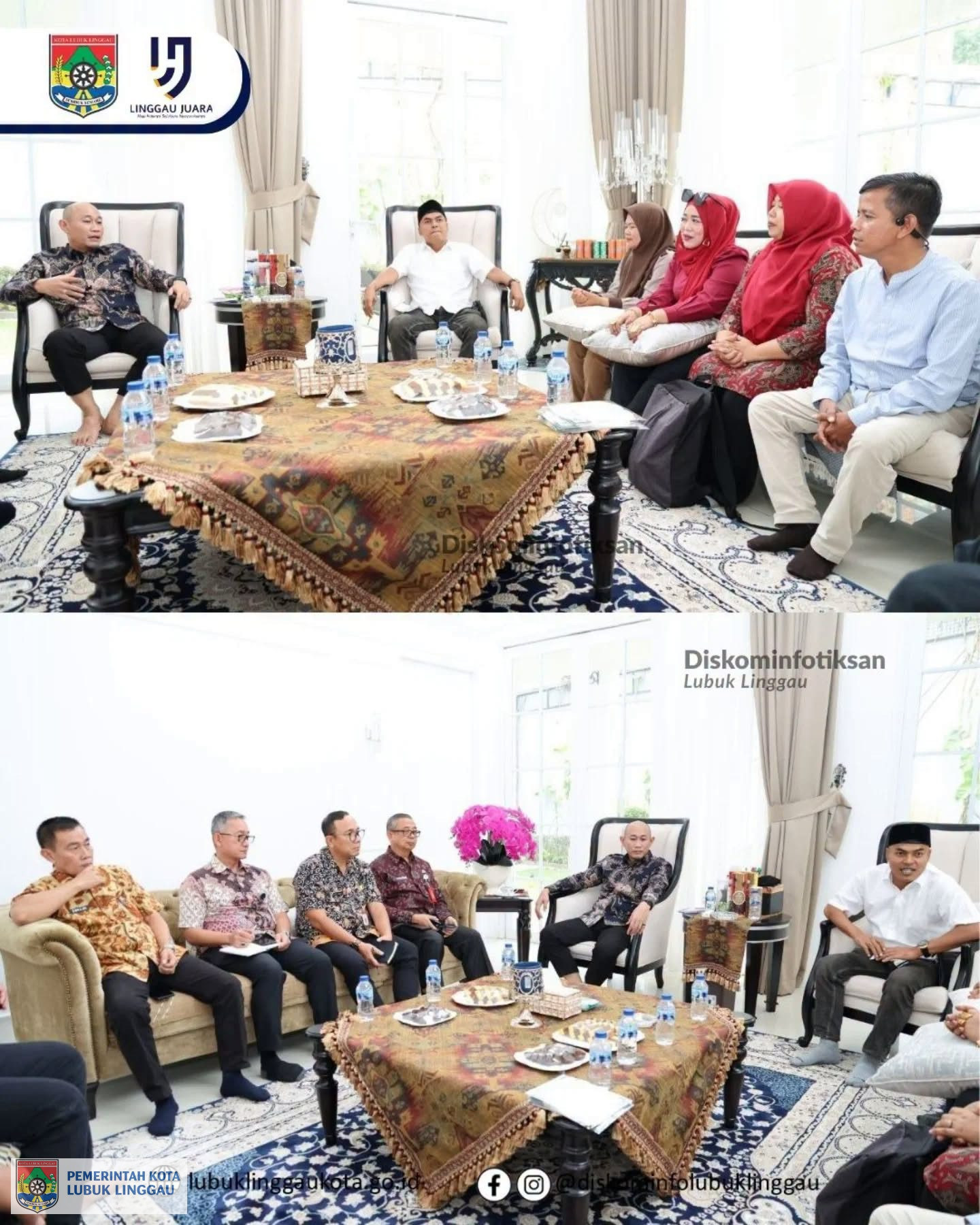 Wali Kota Lubuk Linggau menerima audiensi panitia musyawarah daerah KAHMI Kota Lubuk Linggau 