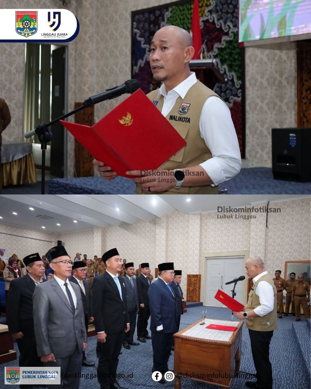Wako Lantik dan Kukuhkan Dewan Pendidikan ‎