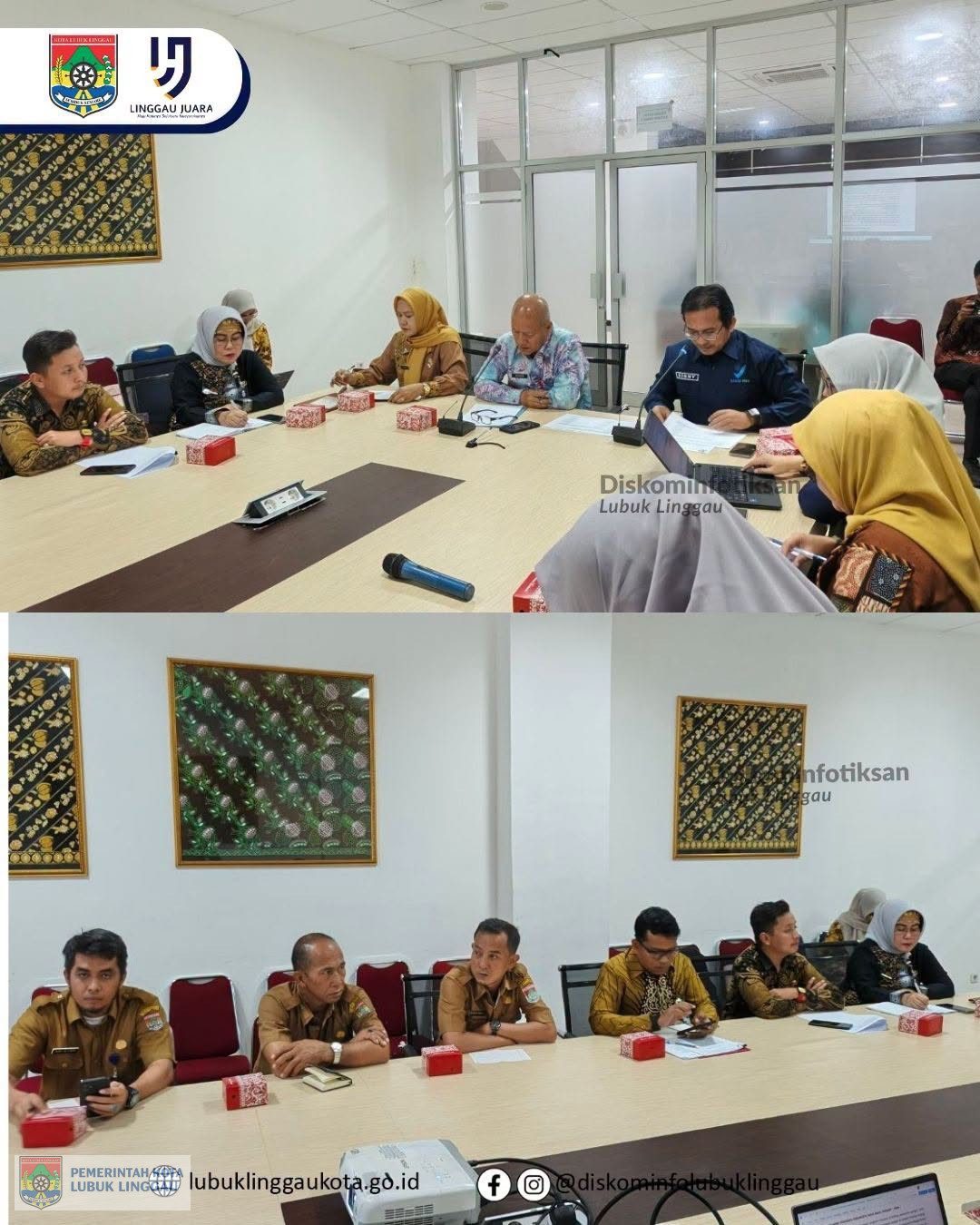Pemkot Lubuk Linggau Gelar Rakor Pengisian 35 Indikator Penilaian Kota Pangan Aman