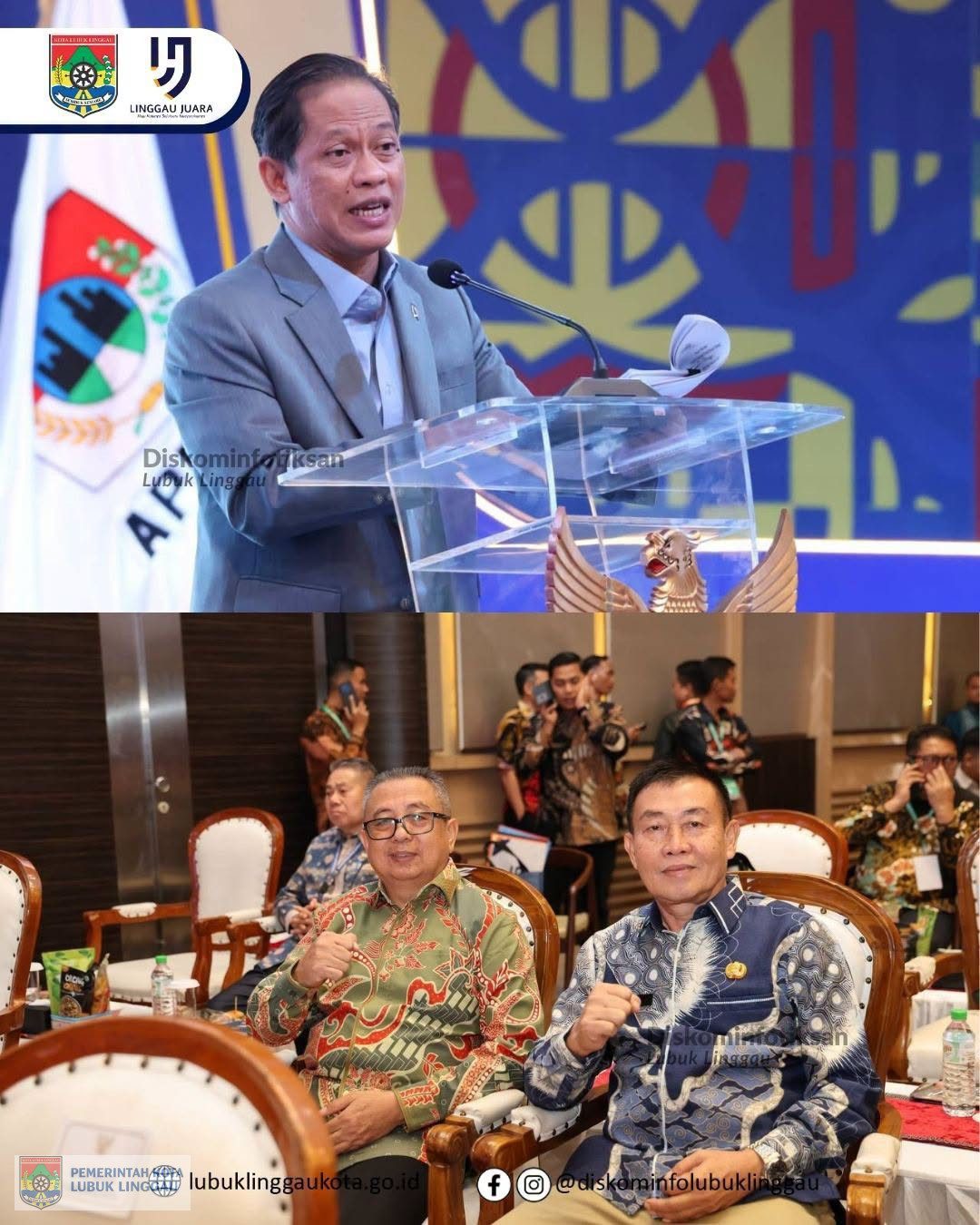 Wali Kota Lubuk Linggau Hadiri Dialog Kota Tangguh di Rakernas XVIII APEKSI 2026
