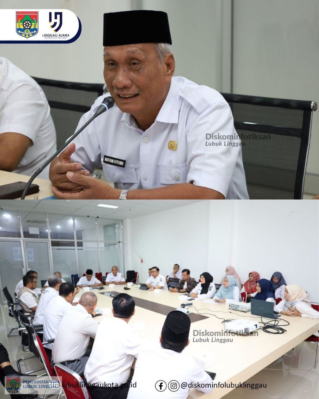 Wawako Lubuk Linggau Pimpin Rakor Inventarisasi Kekayaan Intelektual Komunal