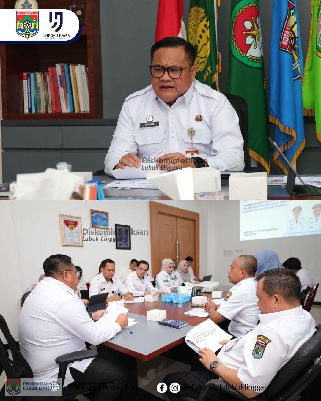 Sekda Pimpin FGD Penentu Sektor Komoditas Unggulan Daerah