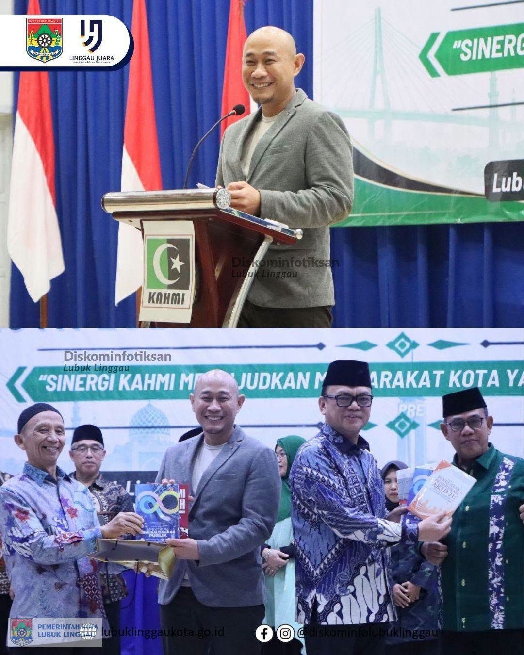 Wali Kota Hadiri Pelantikan Pengurus MD KAHMI dan FORHATI Kota Lubuk Linggau Periode 2026-2031