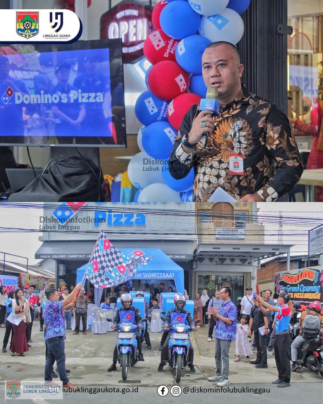 Wali Kota Lubuk Linggau H Rachmat Hidayat melalui Staf Ahli Bidang Ekonomi dan Pembangunan