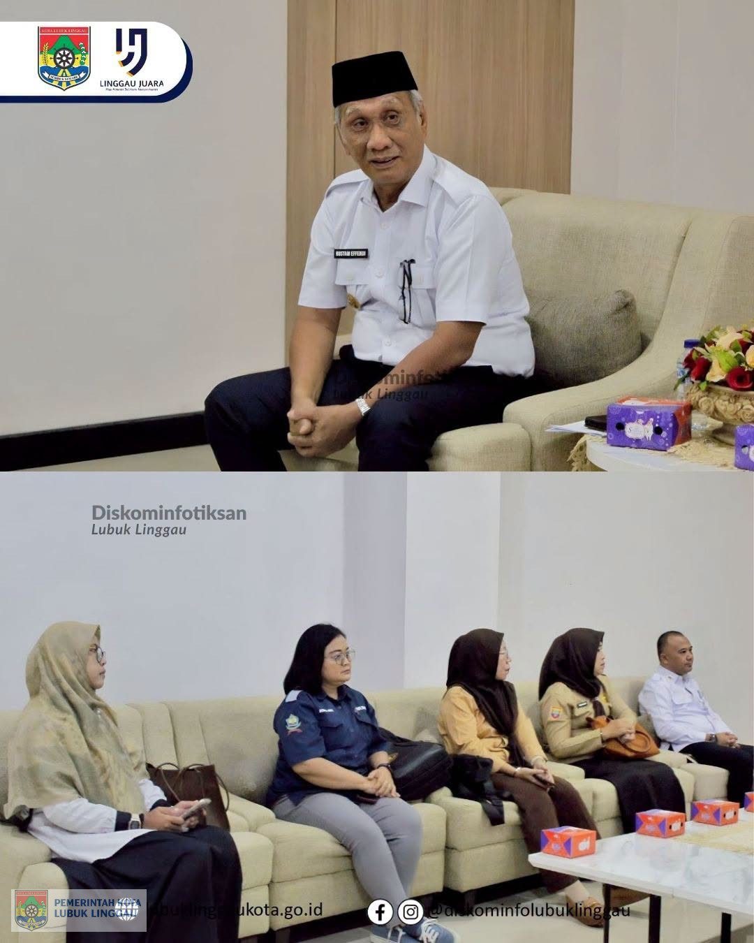 Wakil Wali Kota Terima Audiensi Kepala Sekolah Perwakilan Jambore Nasional 