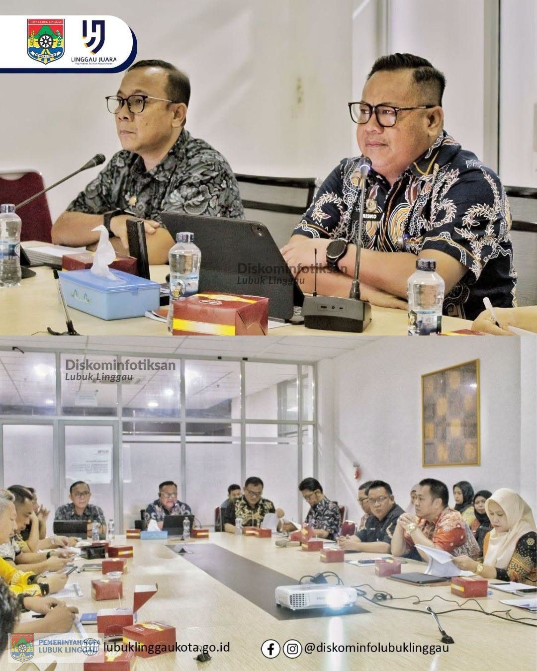 Sekda Lubuk Linggau Pimpin Rapat Pemenuhan Indikator MCSP 2026