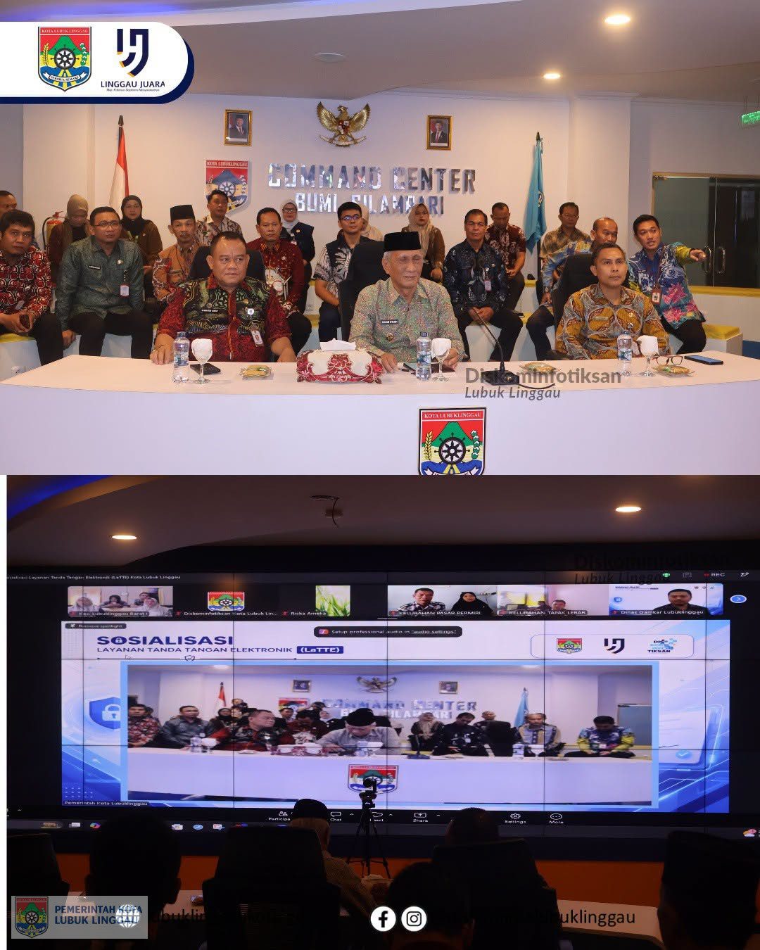 Pemkot Lubuk Linggau Sosialisasikan Tanda Tangan Elektronik untuk Percepatan SPBE