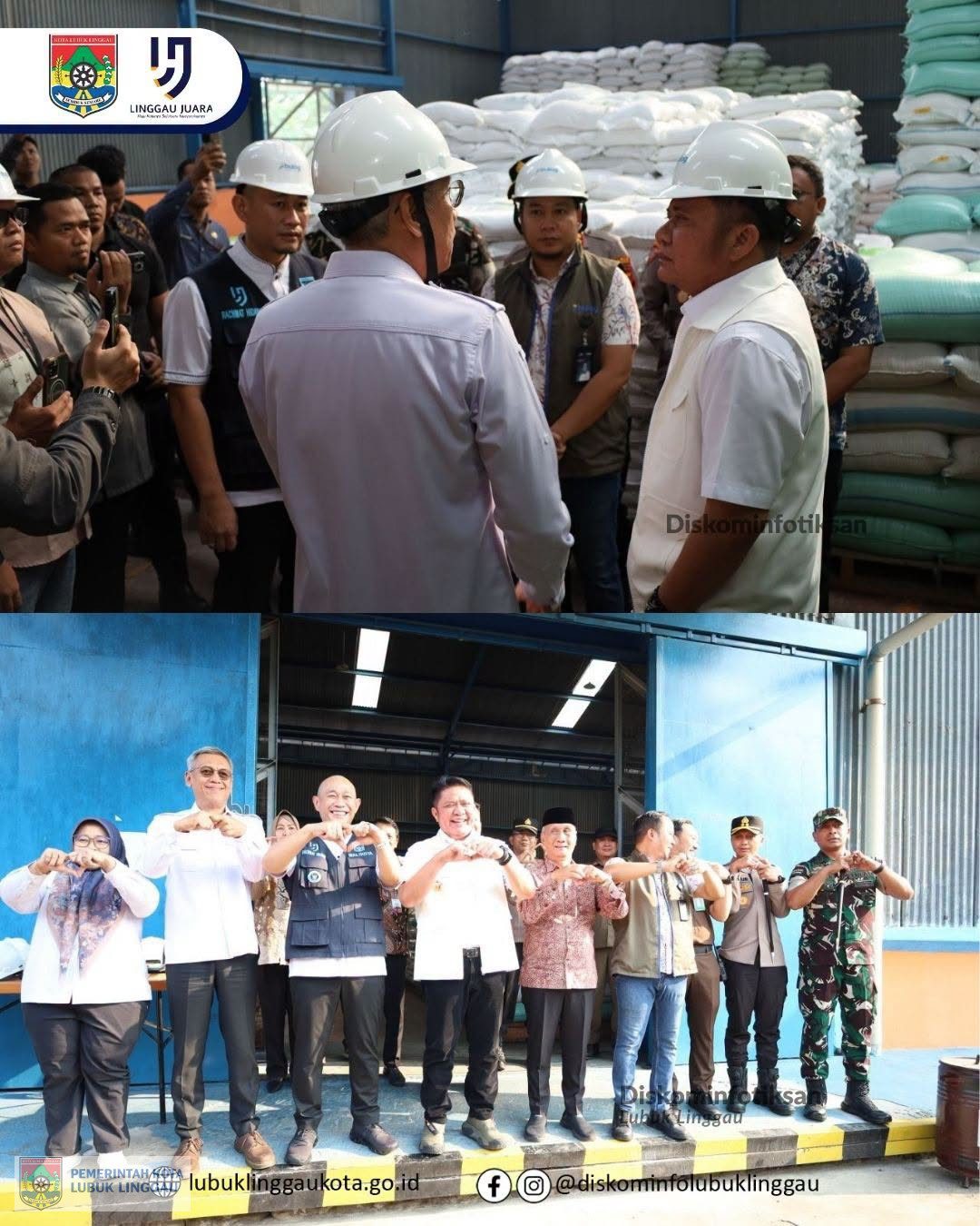 Gubernur Sumsel Tinjau Gudang Bulog Lubuk Linggau, Pastikan Stok dan Harga Beras Stabil