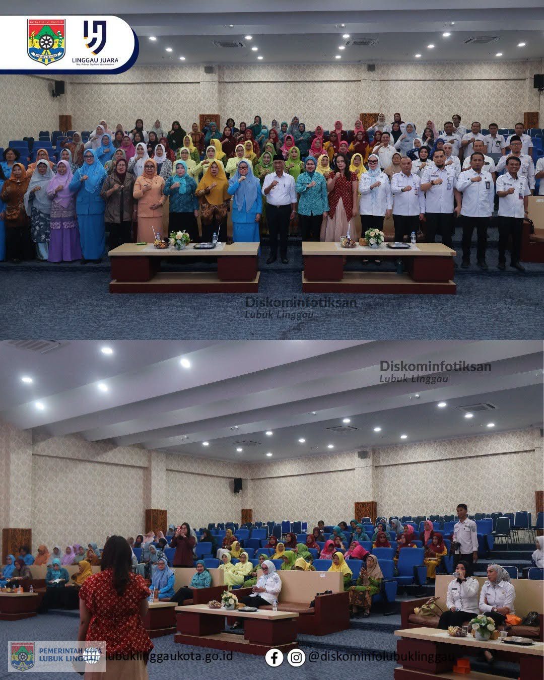 Wawako Lubuk Linggau Buka Seminar Pemberdayaan Perempuan, Dorong Perempuan Kreatif dan Mandiri