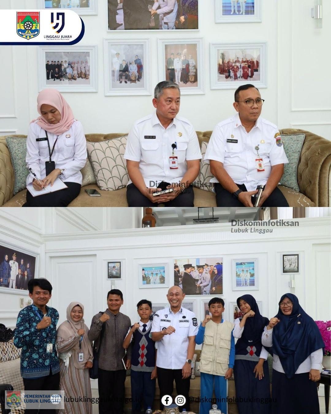 Wali Kota Terima Audiensi Kontingen Jambore SASS Nusantara 3