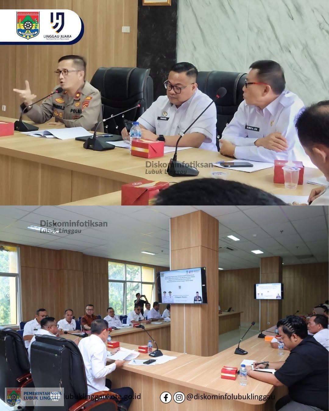 Sekda Pimpin Rakor Tindak Lanjut Pelaksanaan Satgas Revitalisasi Pasar