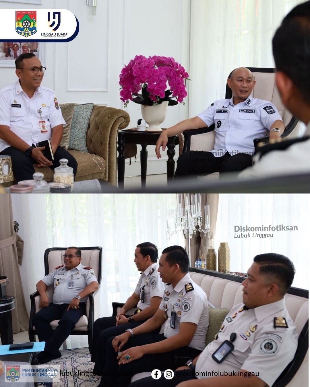 Wali Kota Lubuk Linggau Terima Audiensi Kalapas 