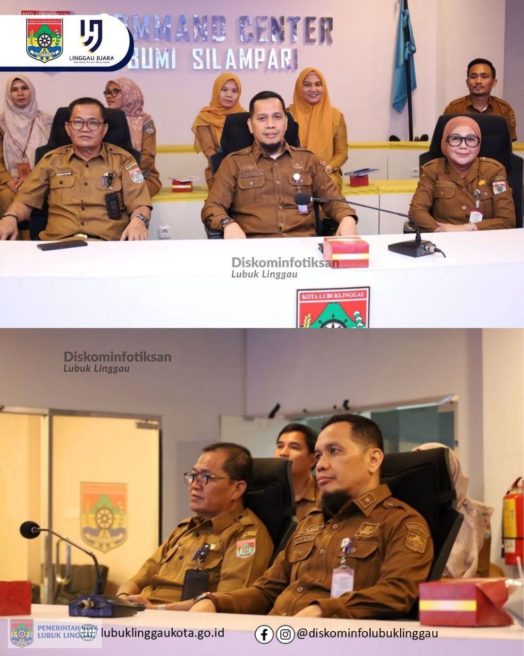 Staf Ahli Hadiri Launching Aplikasi SIPK dan Rakor Pengelolaan Arsip