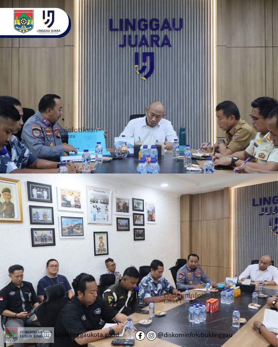 Wali Kota Lubuk Linggau Terima Audiensi Tim Pengawas dan Pembinaan Juru Parkir
