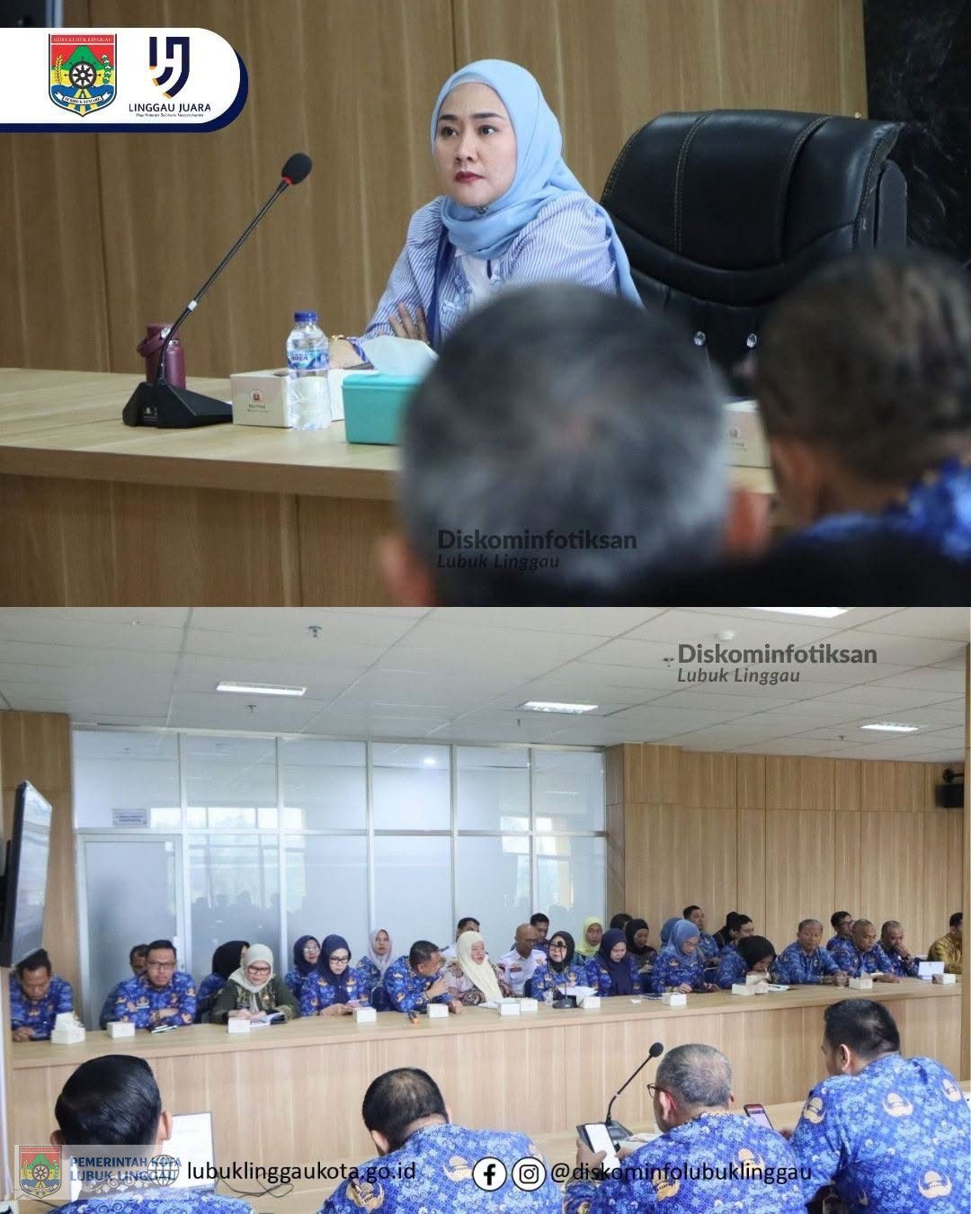 Sekda Pimpin Rapat Persiapan HUT ke-25 Kota Lubuk Linggau