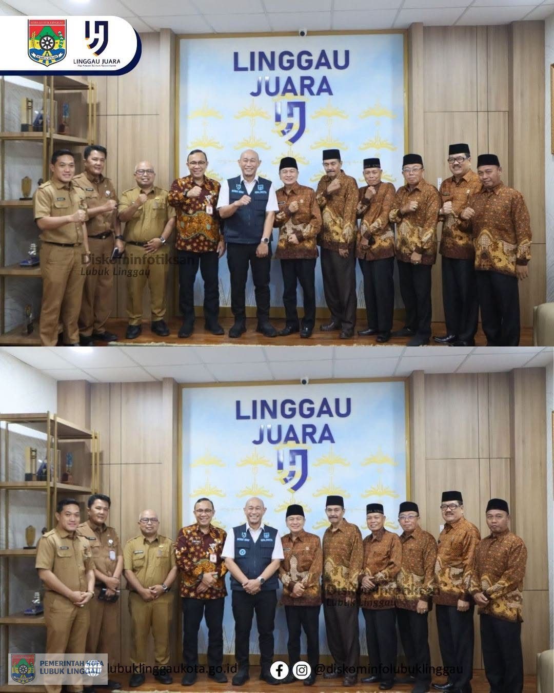 Wali Kota Terima Audiensi Pengurus PWRI Kota Lubuk Linggau