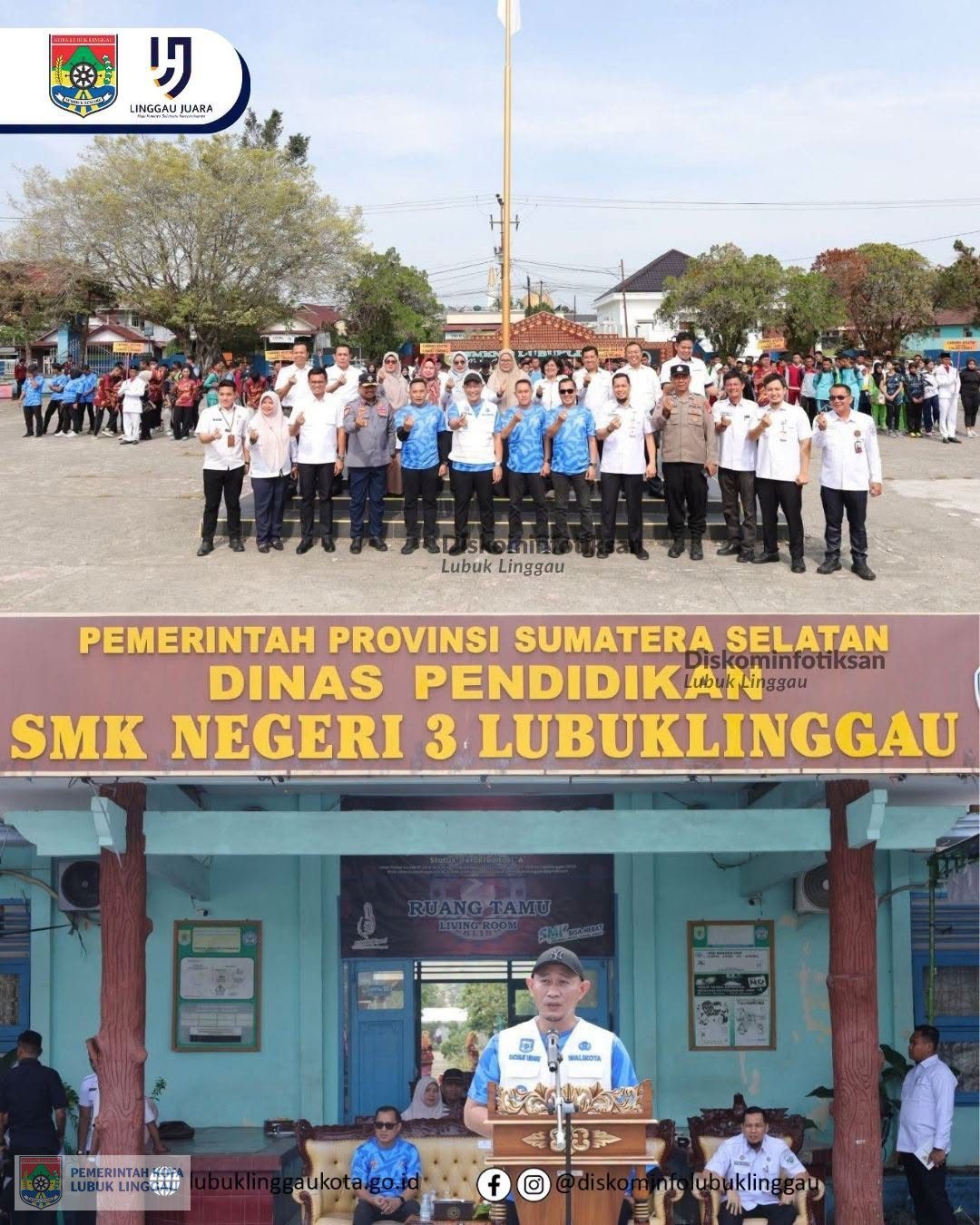 ‎Wako Buka Kejuaraan Atletik Tingkat SMA/SMK se-Kota Lubuk Linggau