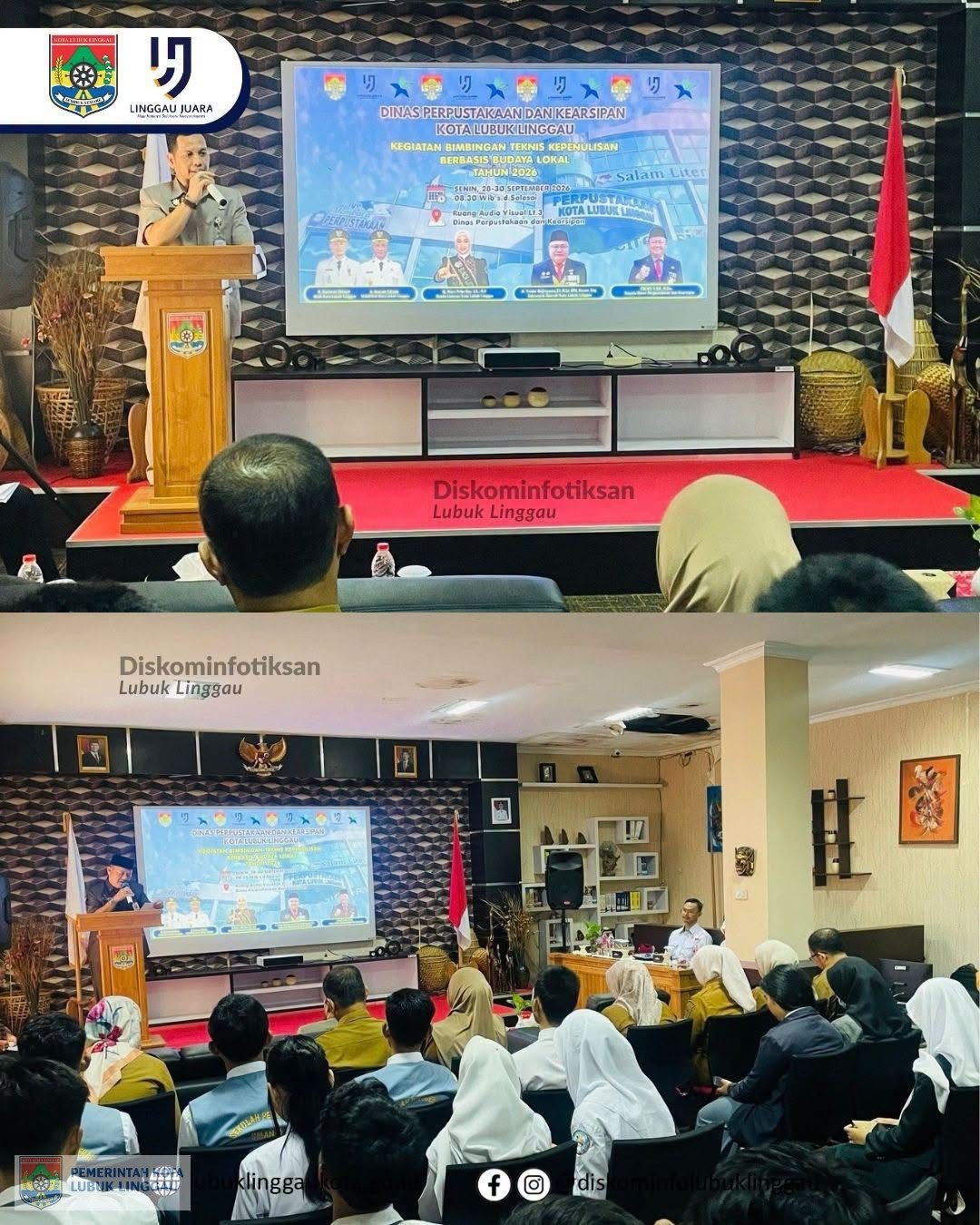 Dispurasip Gelar Bimtek Kepenulisan Berbasis Budaya Lokal