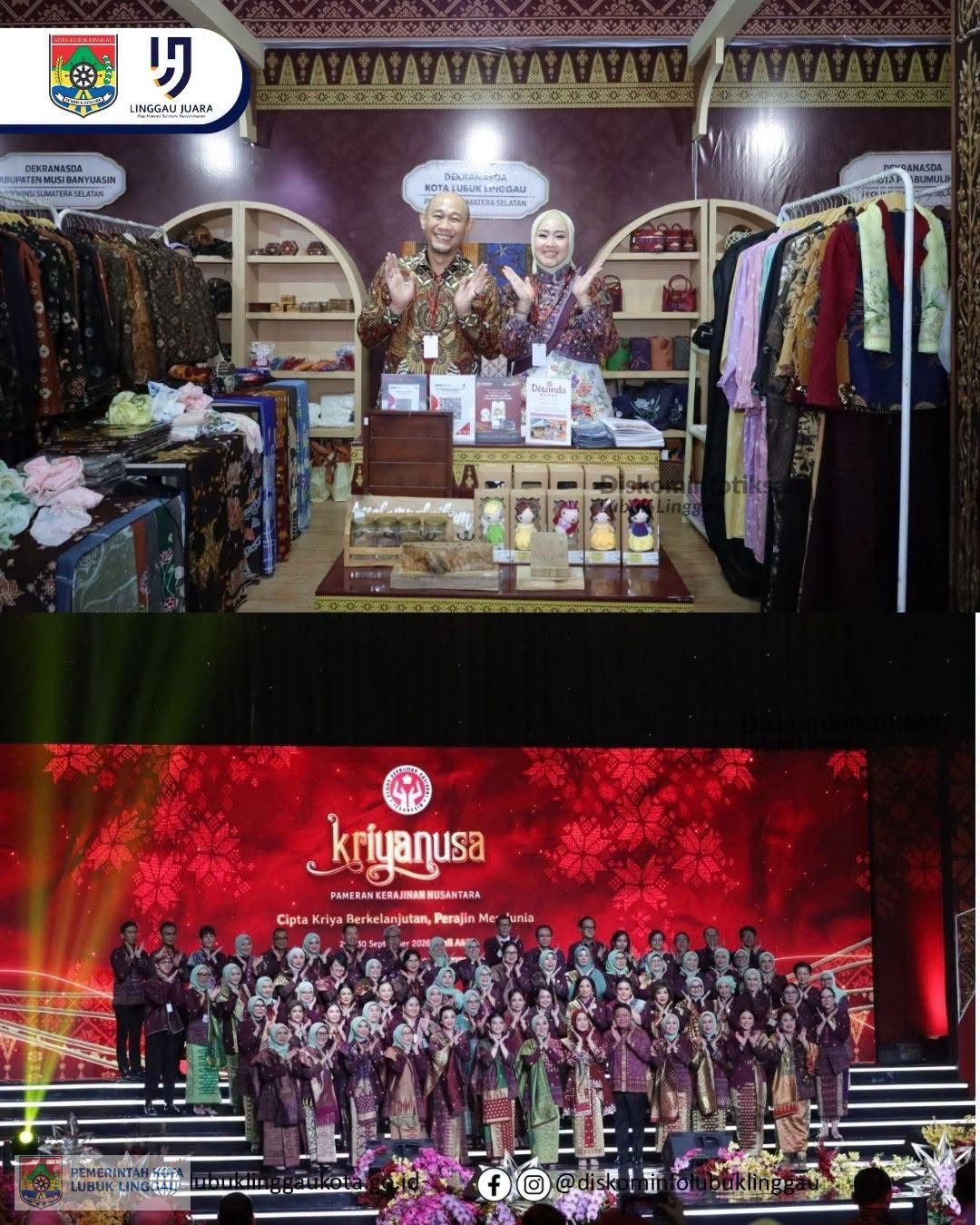 ‎Wako dan Ketua Dekranasda Hadiri Pameran Kriyanusa 2026 ‎
