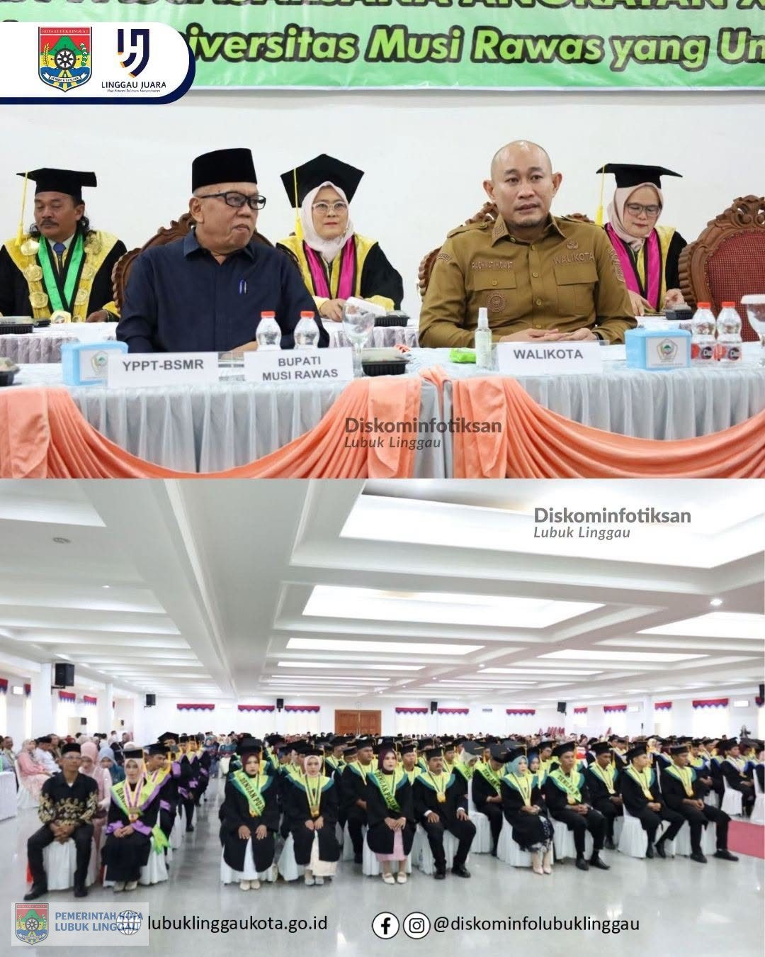 Wali Kota Hadiri Wisuda ke-17 Unmura, Dorong Lulusan Ciptakan Peluang