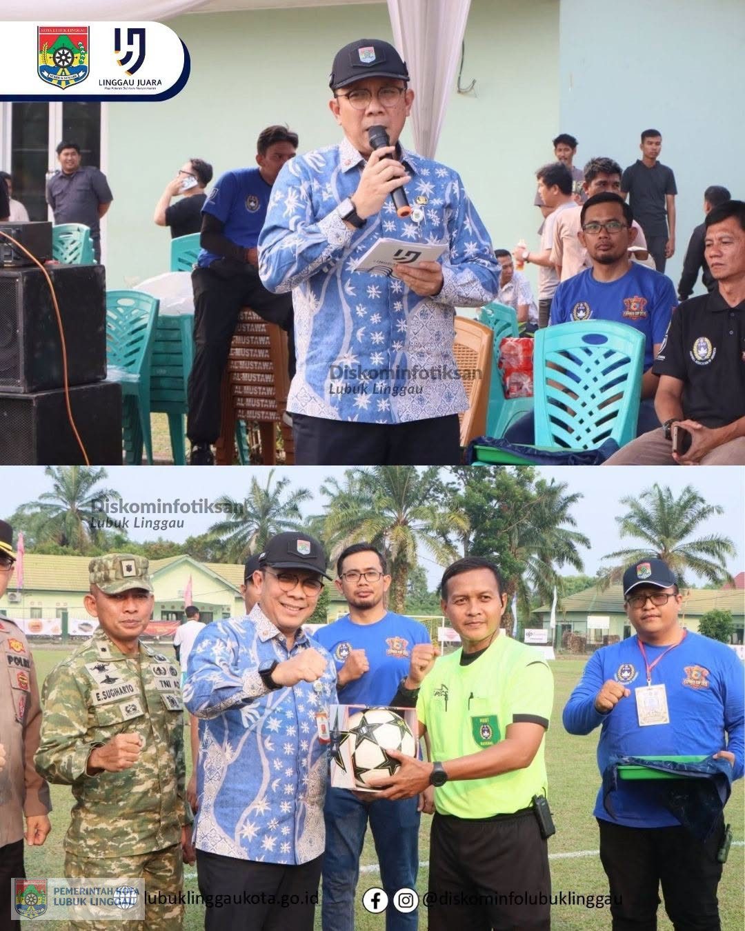 Asisten I Hadiri Pembukaan Turnamen Sepak Bola Expired Cup Season II 2026