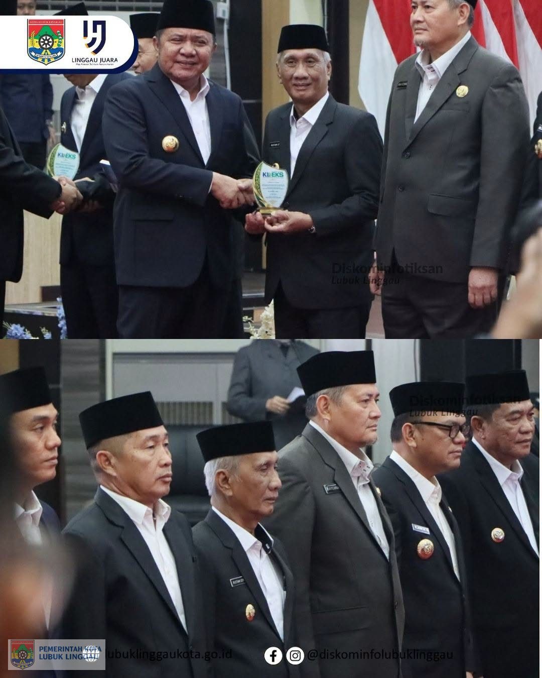 Wawako Hadiri dan Ikuti Pengukuhan Pengurus KDEKS Provinsi dan Kabupaten/Kota se-Sumsel